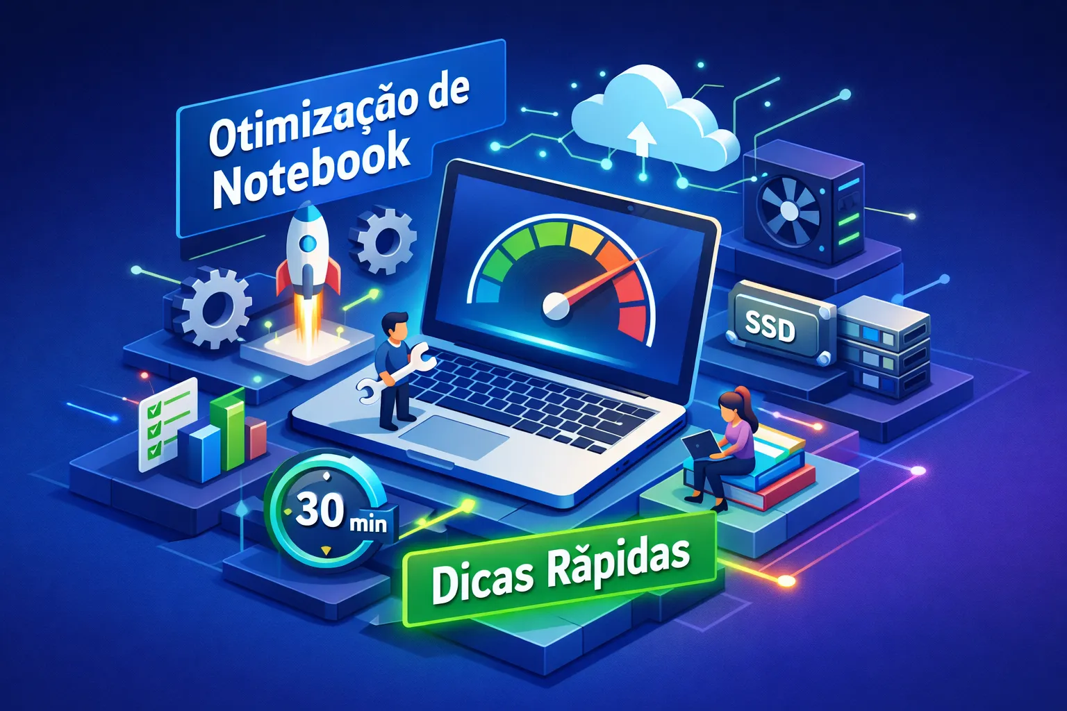 Otimização notebook: 14 ajustes em 30 minutos para acelerar