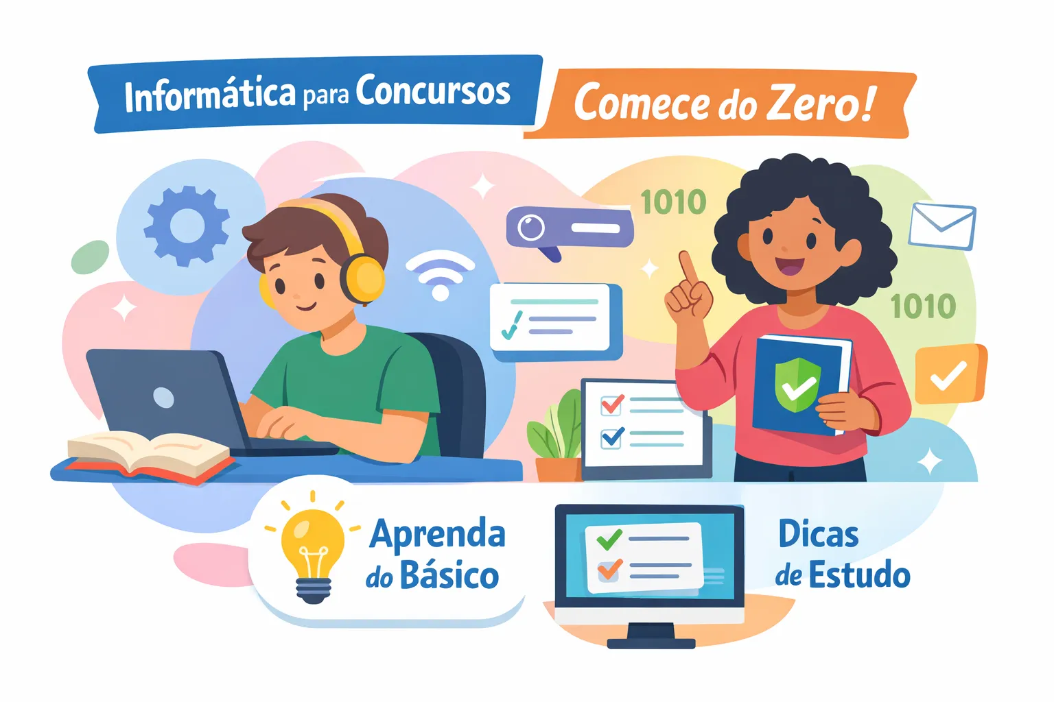 Como estudar informática para concurso público do zero