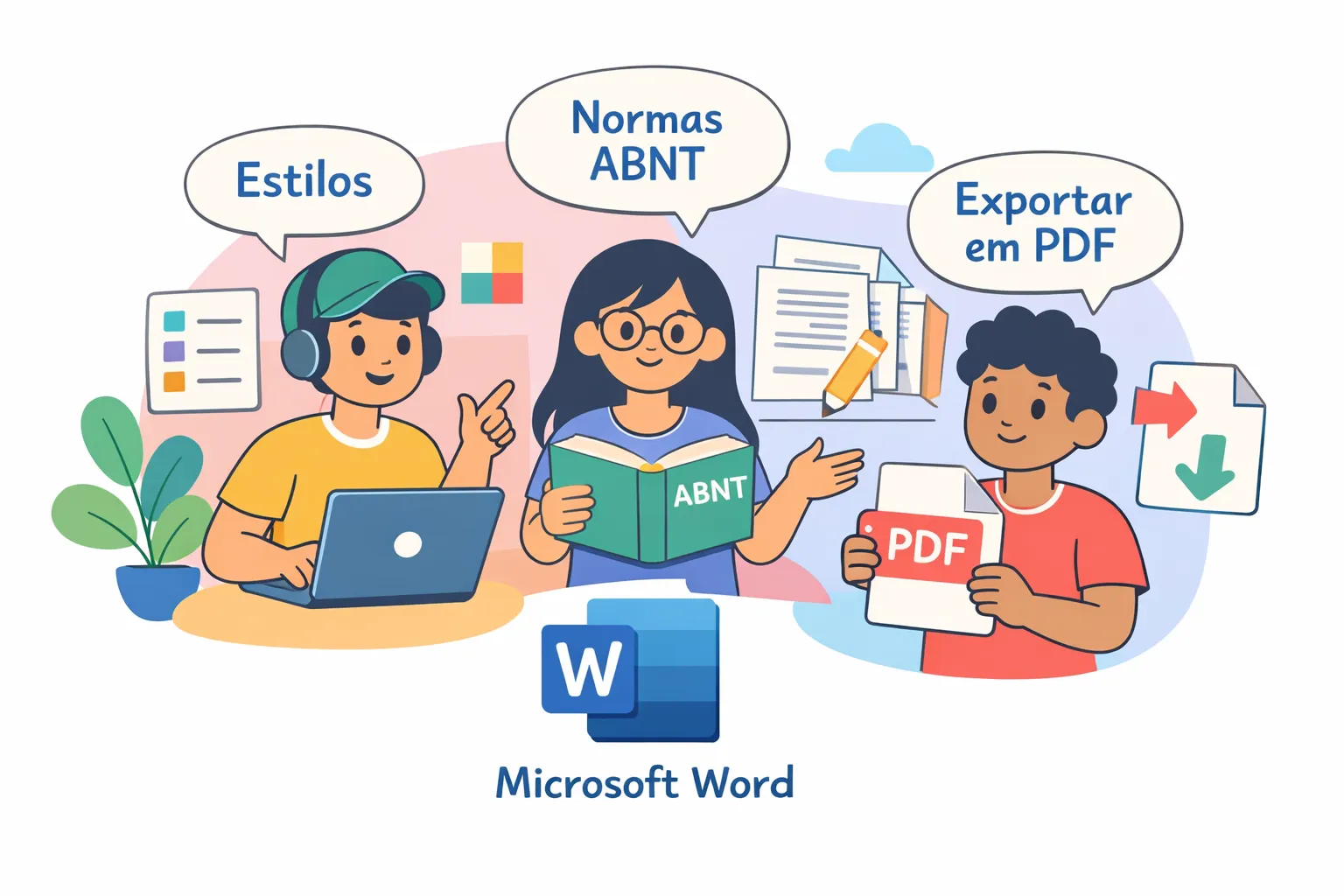 Como formatar no Word: estilos, ABNT e exportação em PDF