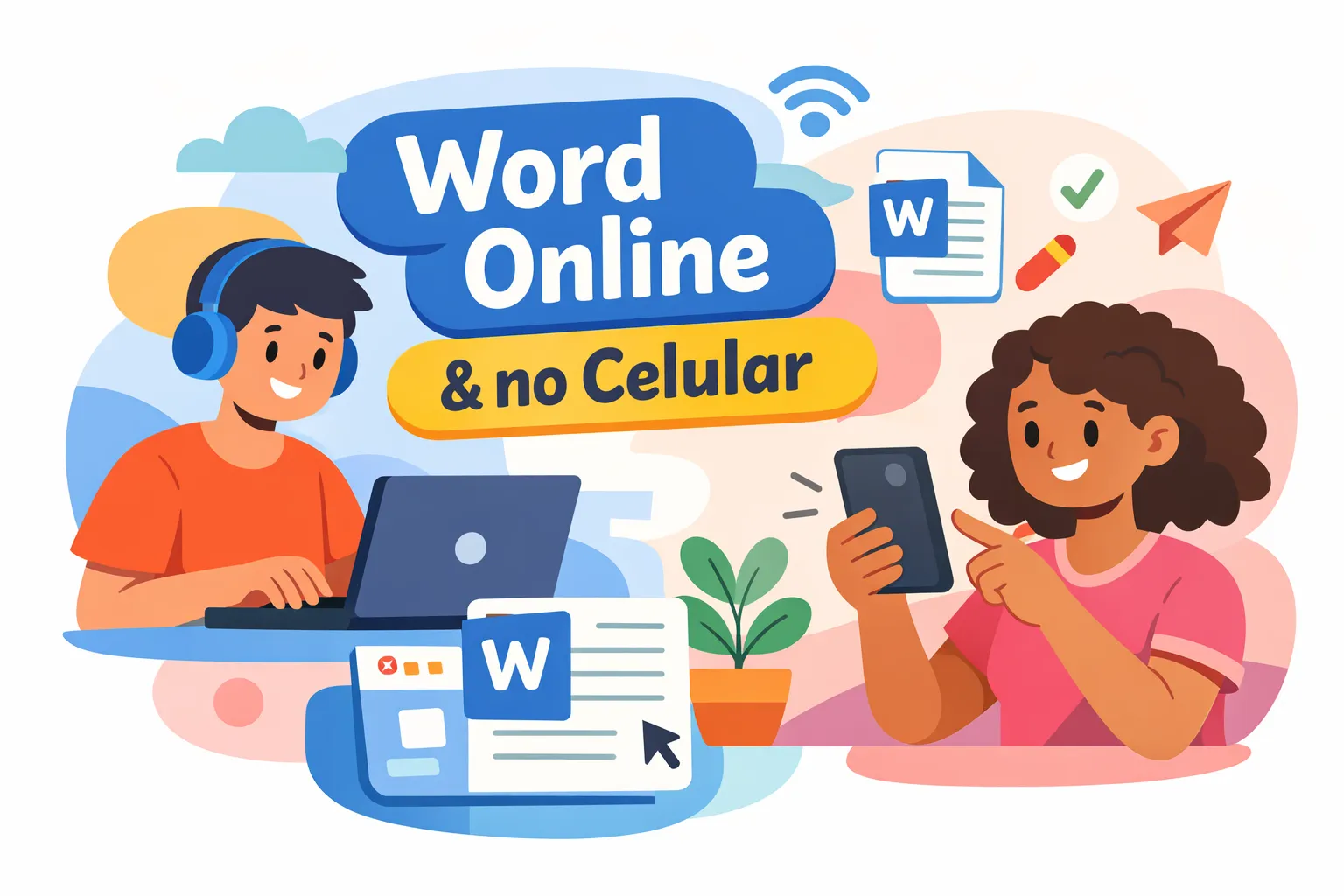 Como usar o editor de texto Word online e no celular
