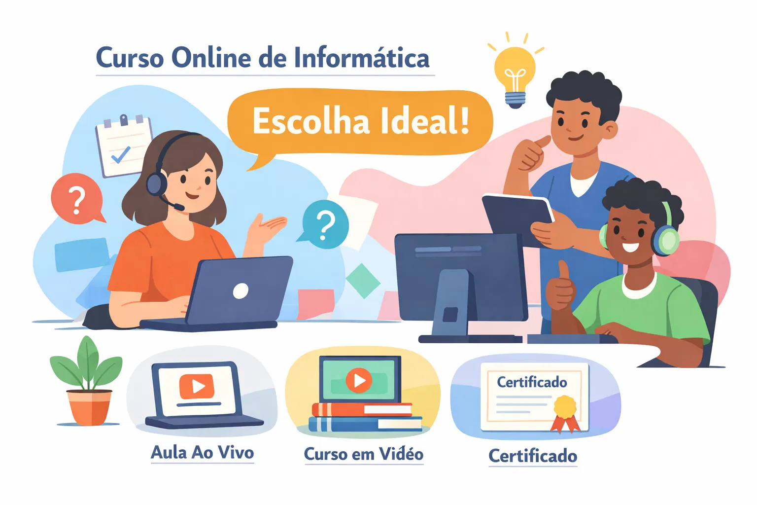 Curso de informática online: guia para escolher o certo