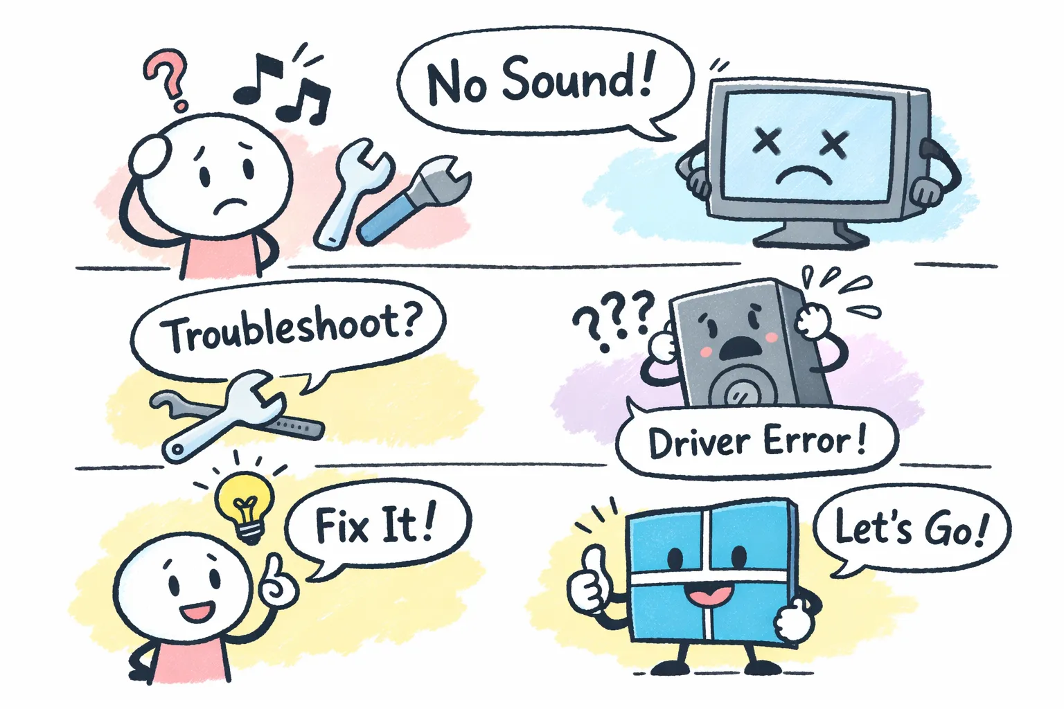 Driver de Som Parou de Funcionar no Windows: O que Fazer