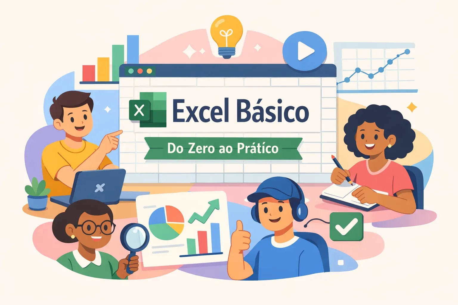 Excel básico: aprenda do zero com exemplos práticos