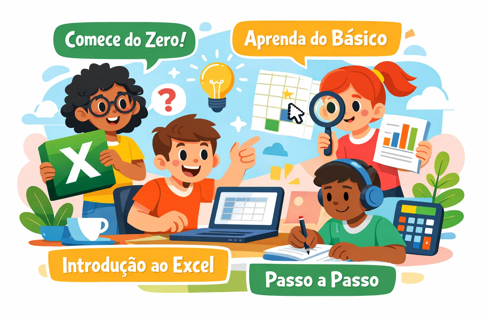 Excel do zero: guia para quem nunca abriu uma planilha