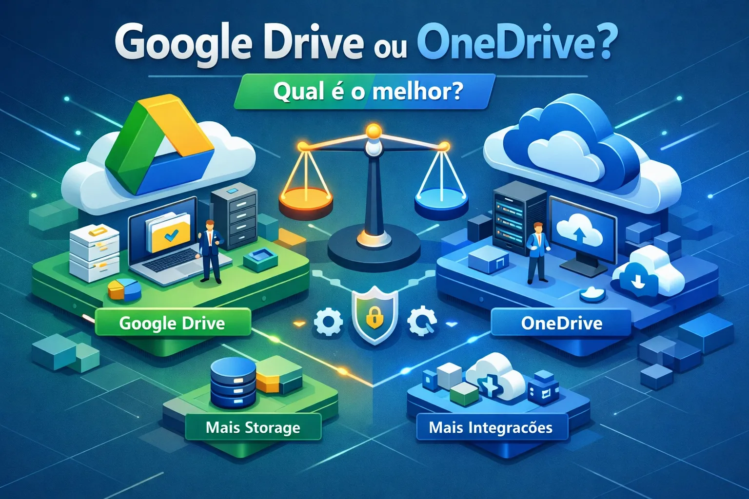Google Drive ou OneDrive: qual é melhor para sua empresa?