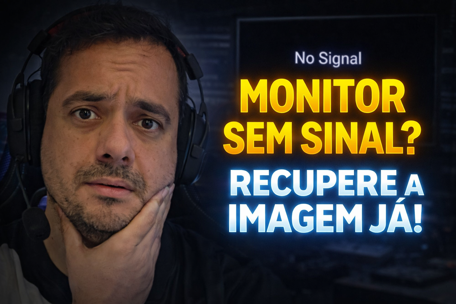 Monitor sem sinal: dicas para voltar a exibir imagem