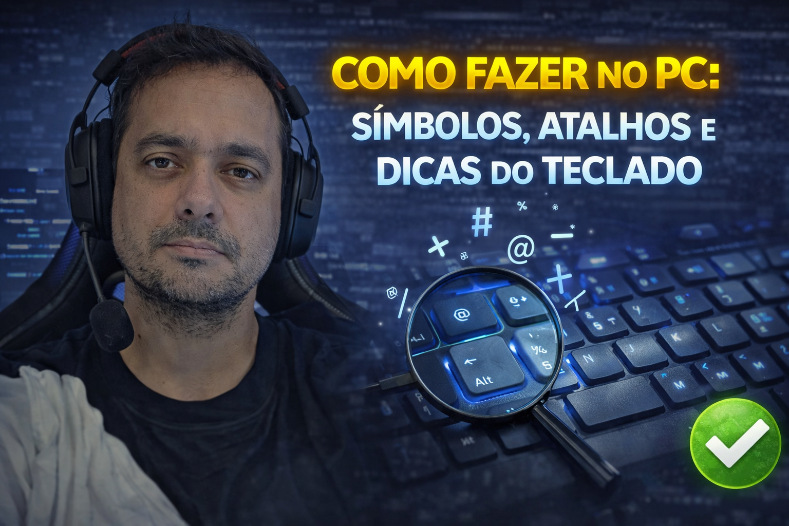 Como fazer no PC: símbolos, atalhos e dicas do teclado