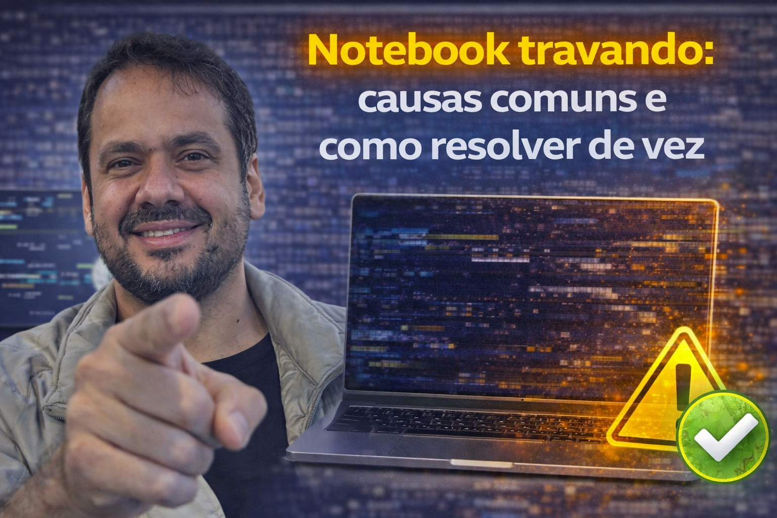 Notebook travando: causas comuns e como resolver de vez