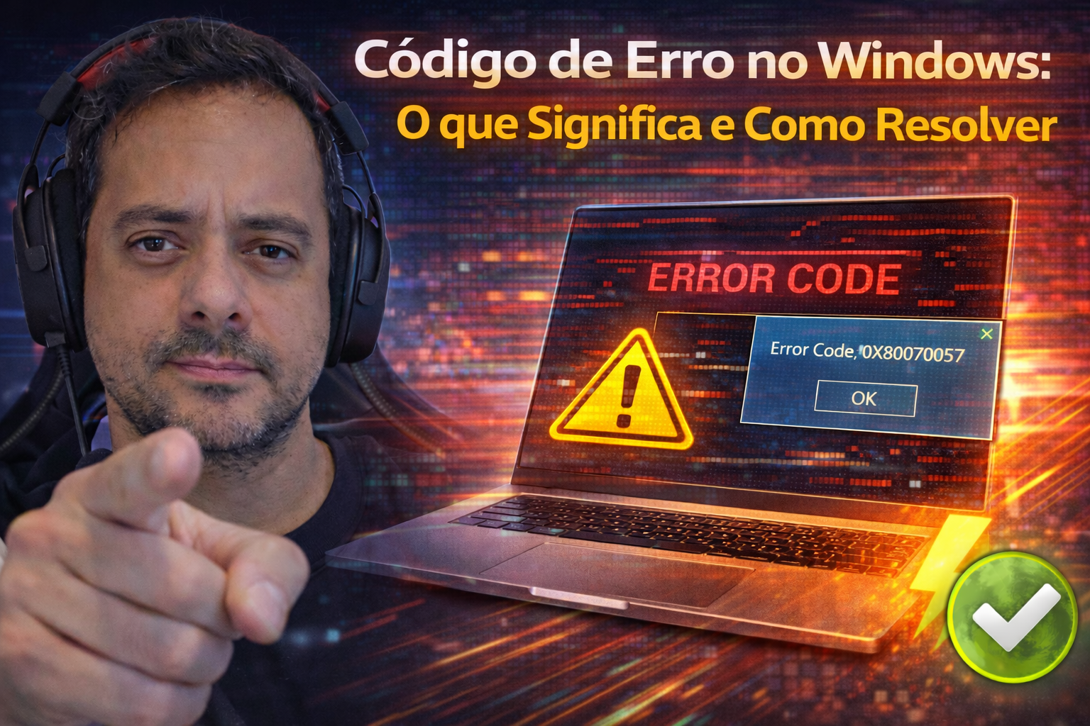 Código de Erro no Windows: O que Significa e Como Resolver