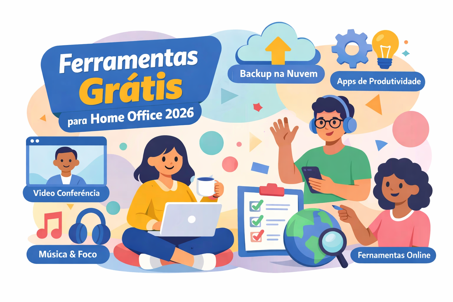 As melhores ferramentas gratuitas para home office em 2025