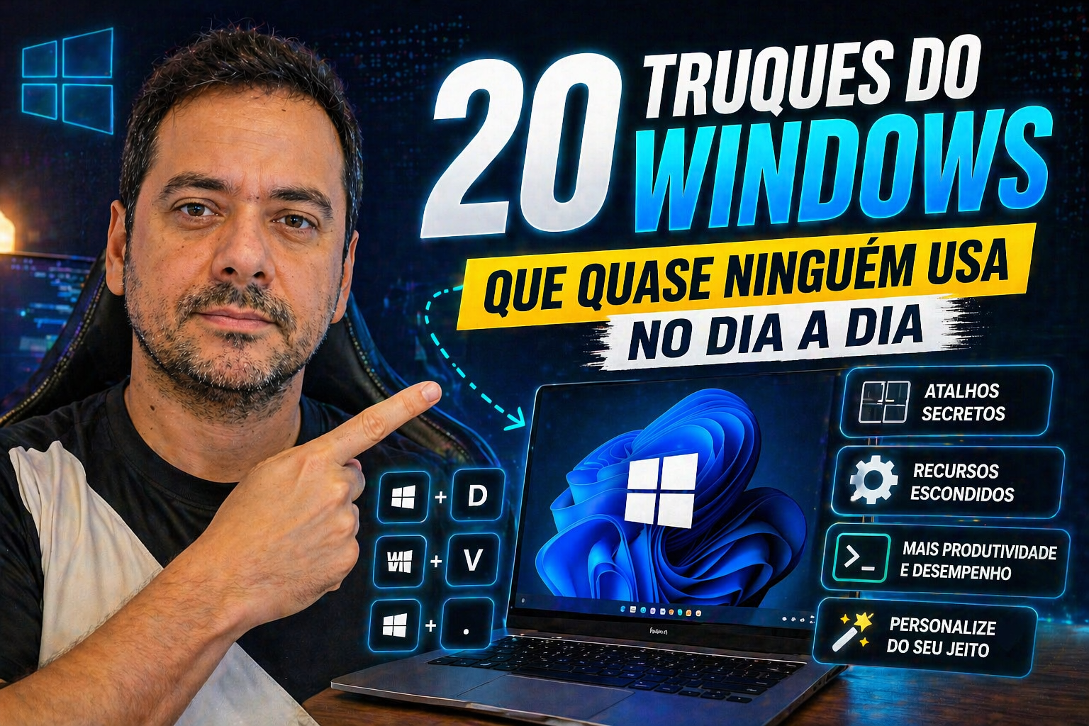 20 truques do Windows que quase ninguém usa no dia a dia