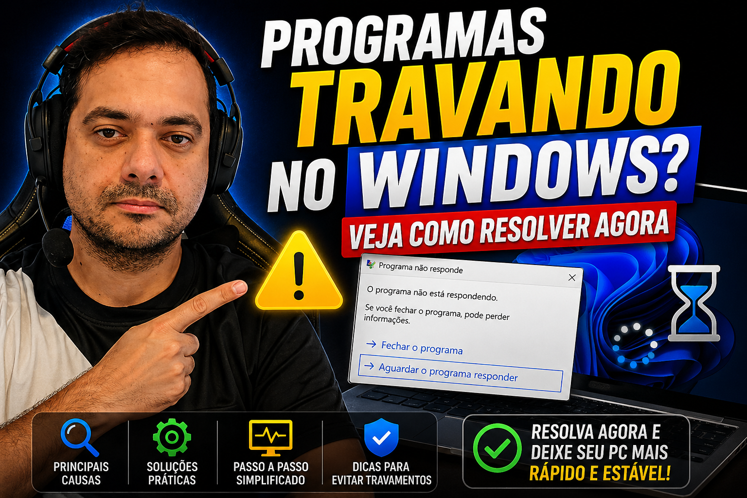 Programas travando no Windows? Veja como resolver agora
