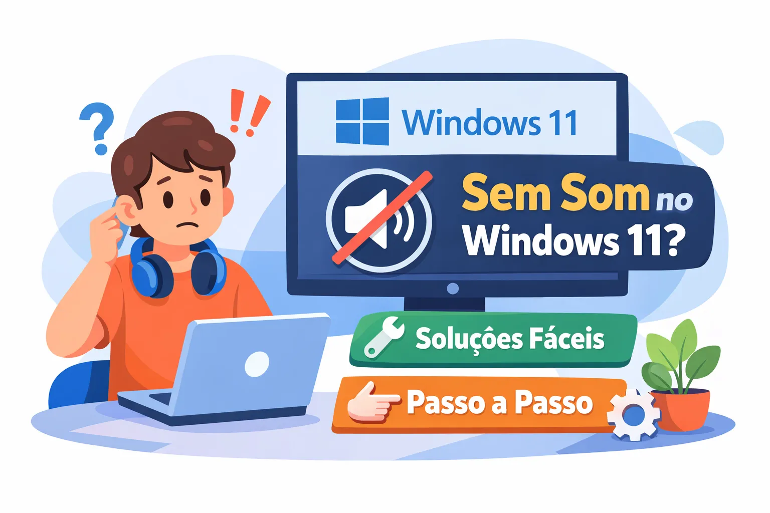 Sem som no Windows 11? Como resolver passo a passo