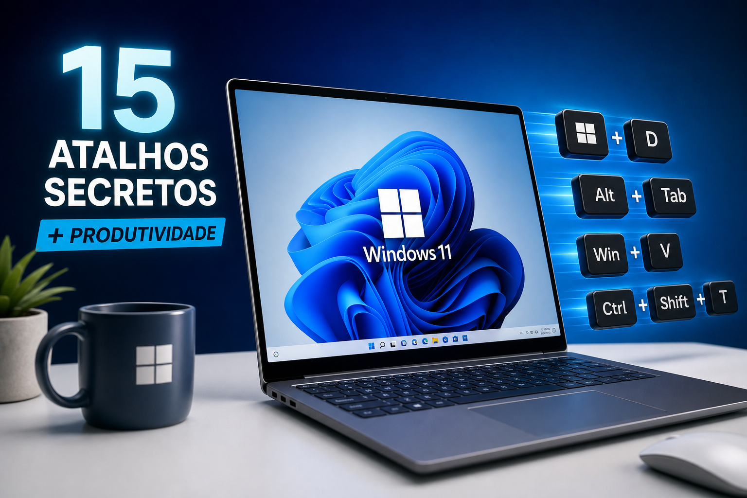 15 atalhos secretos do Windows 11 para trabalhar mais rápido