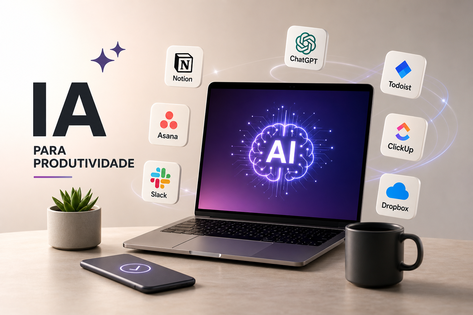 As 12 melhores ferramentas de IA para produtividade