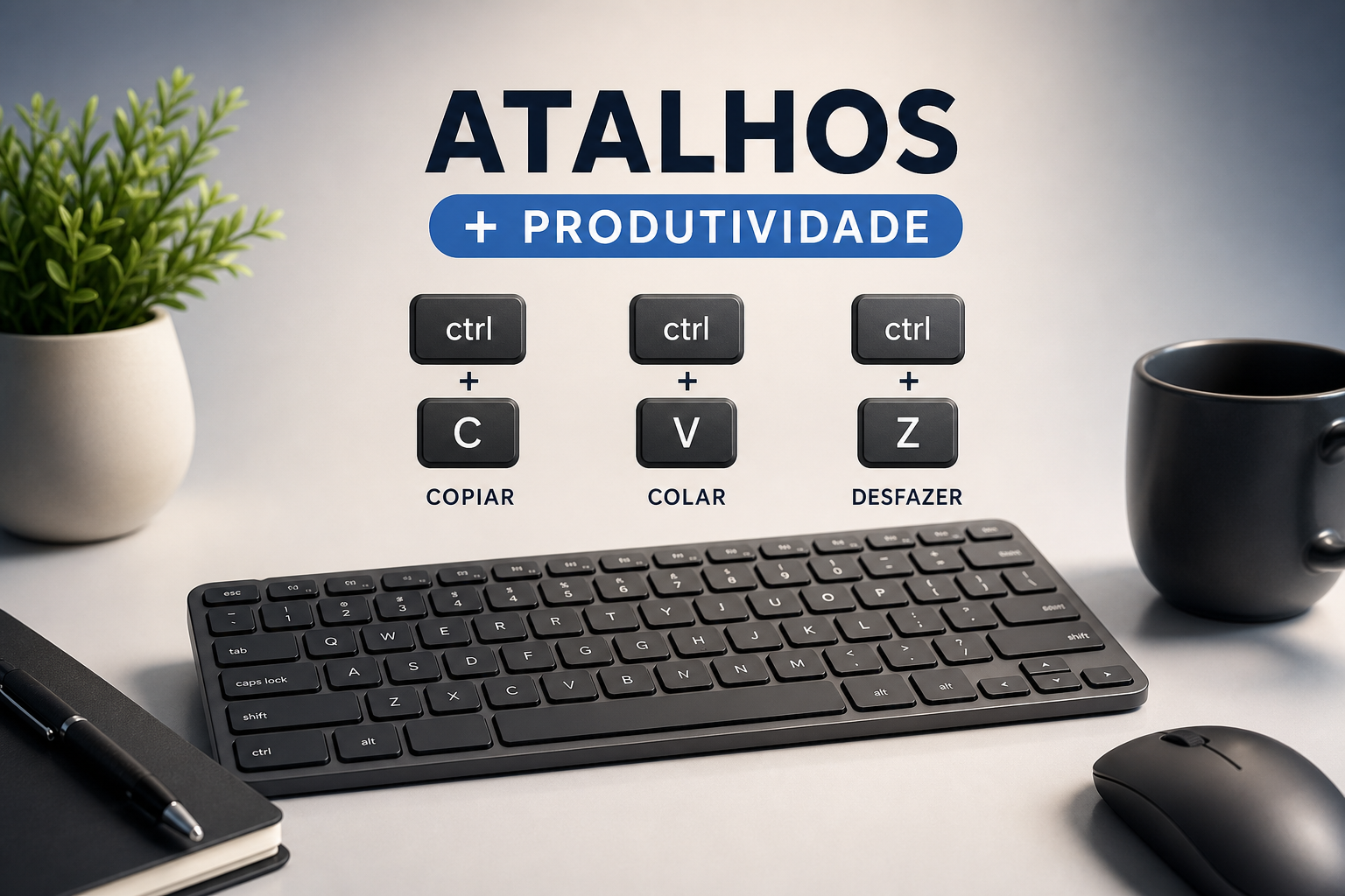 As Teclas de Atalho Mais Úteis para Trabalhar Mais Rápido
