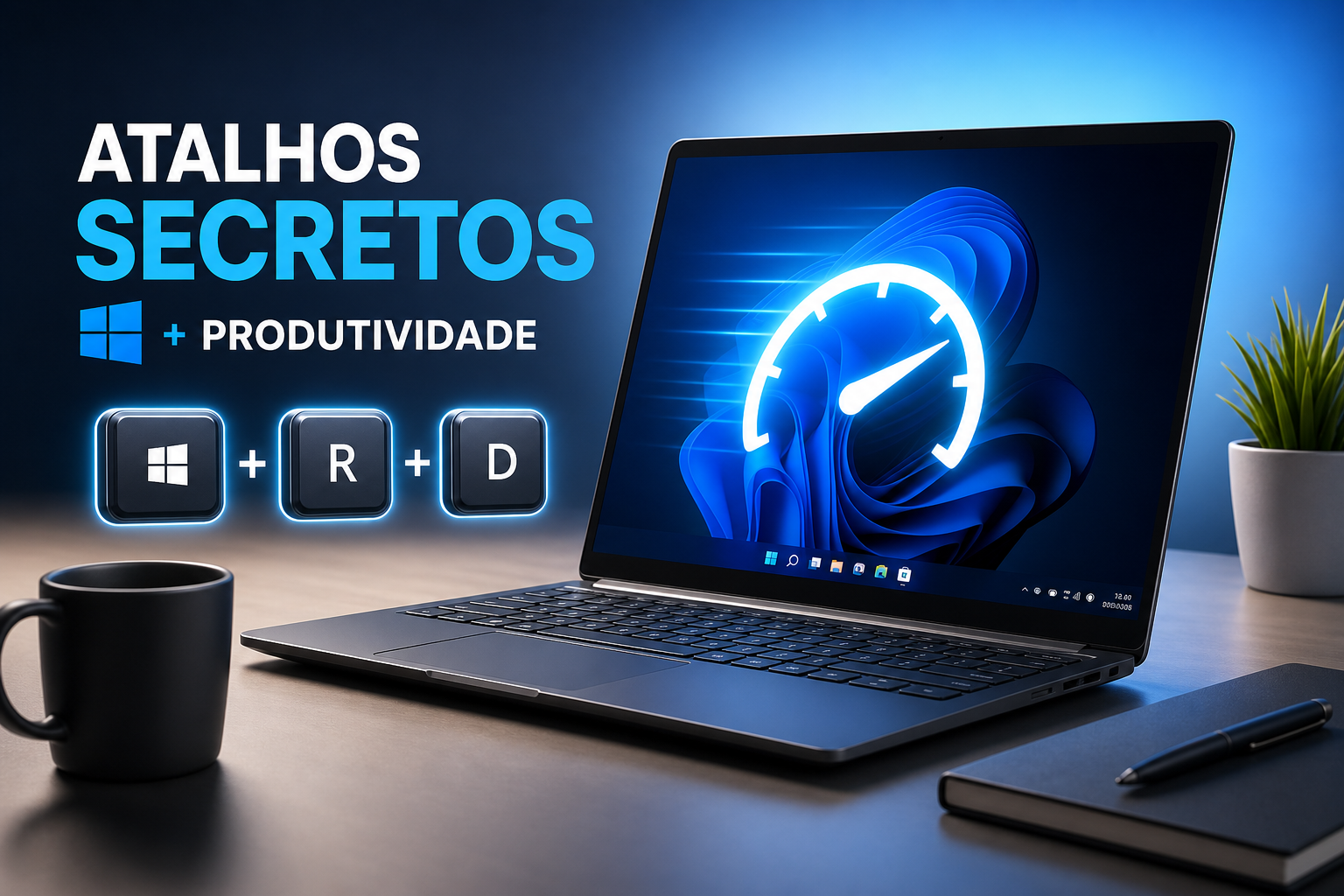 Comandos secretos do Windows para trabalhar mais rápido