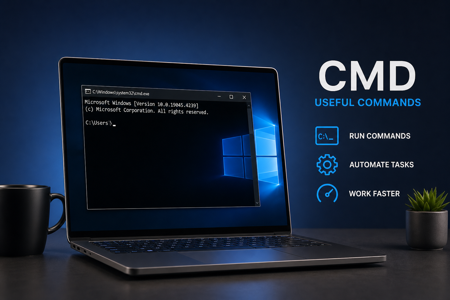 Comandos úteis do CMD no Windows: guia prático com exemplos