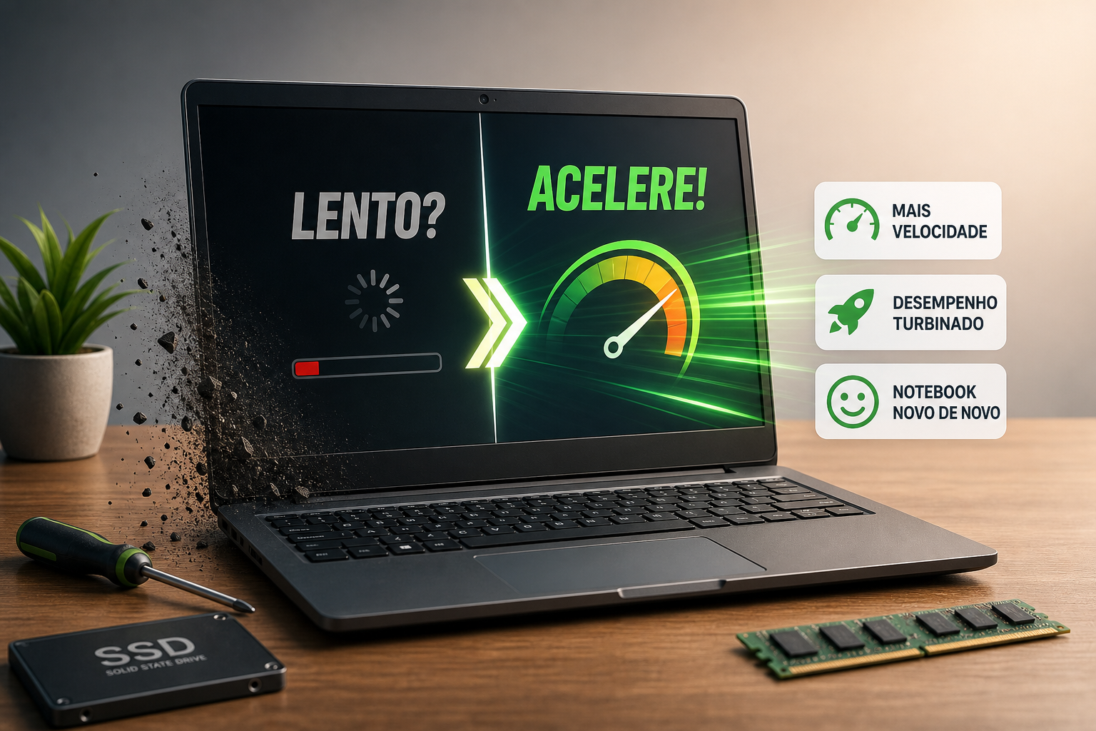 Como acelerar notebook velho: 5 técnicas que funcionam