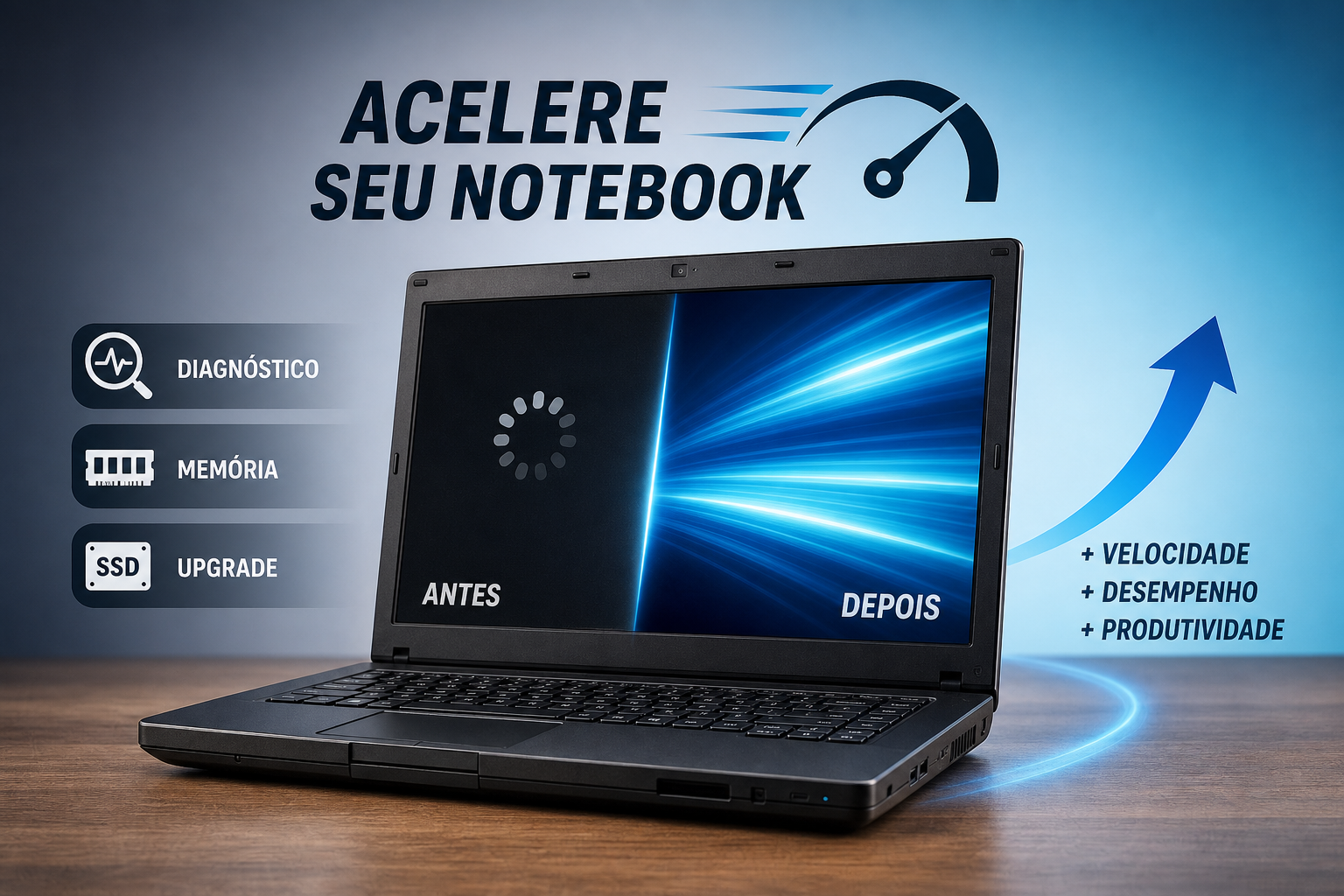 Como acelerar notebook velho: do diagnóstico ao upgrade