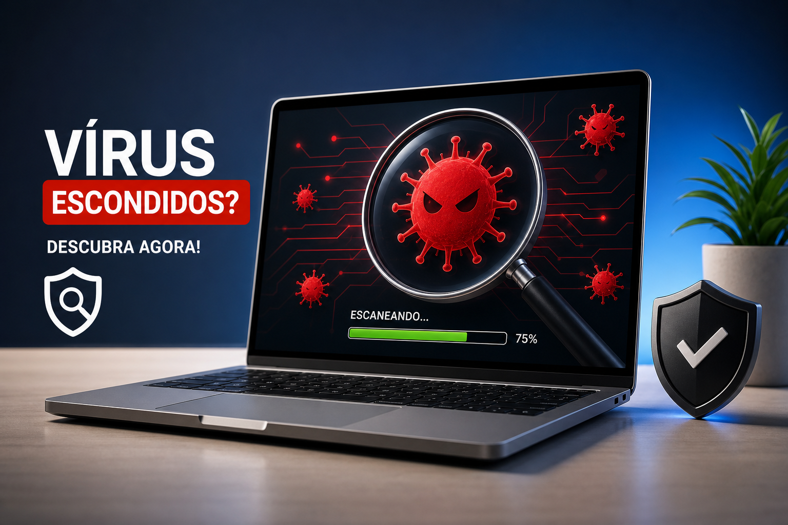 Como descobrir vírus escondidos no computador passo a passo