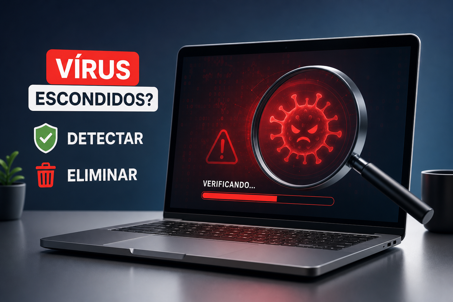 Como descobrir vírus escondidos no PC e eliminá-los
