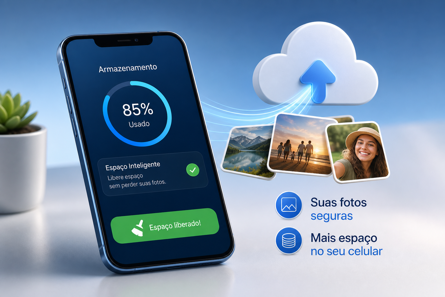 Como liberar espaço no celular sem perder suas fotos