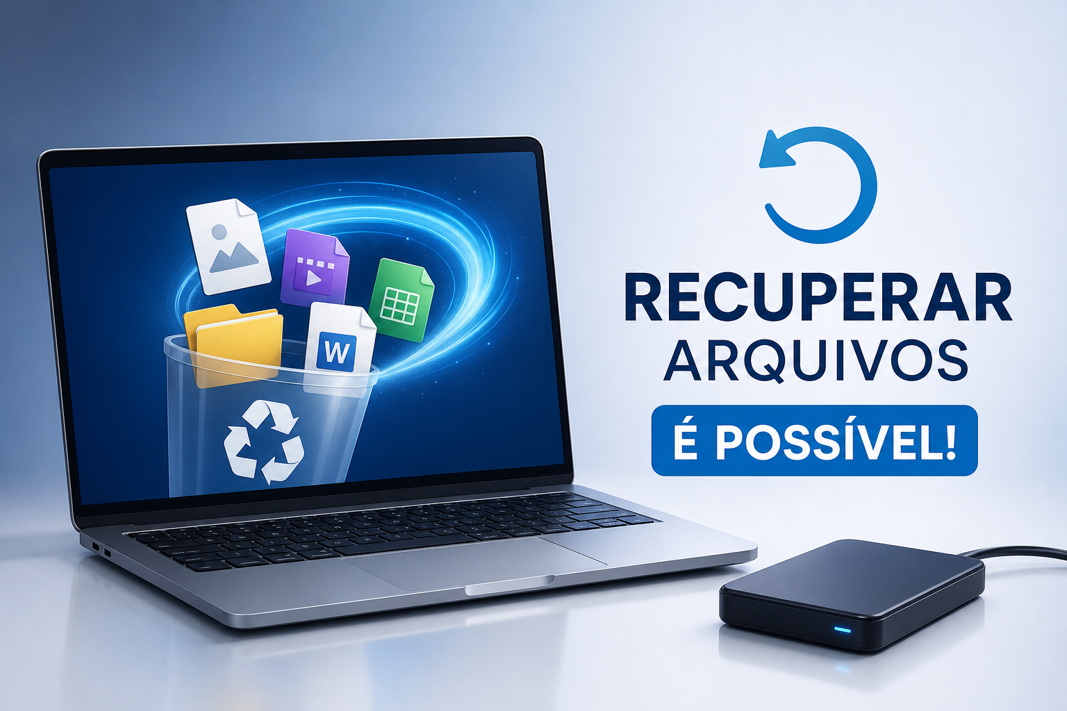 Como recuperar arquivos apagados: guia prático e gratuito