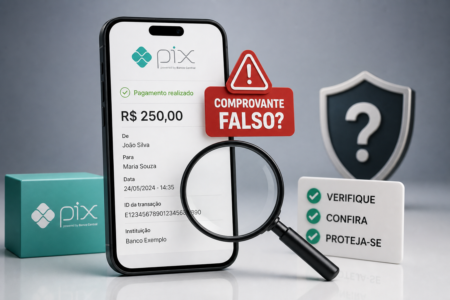 Como saber se um comprovante Pix é falso: 7 sinais reais