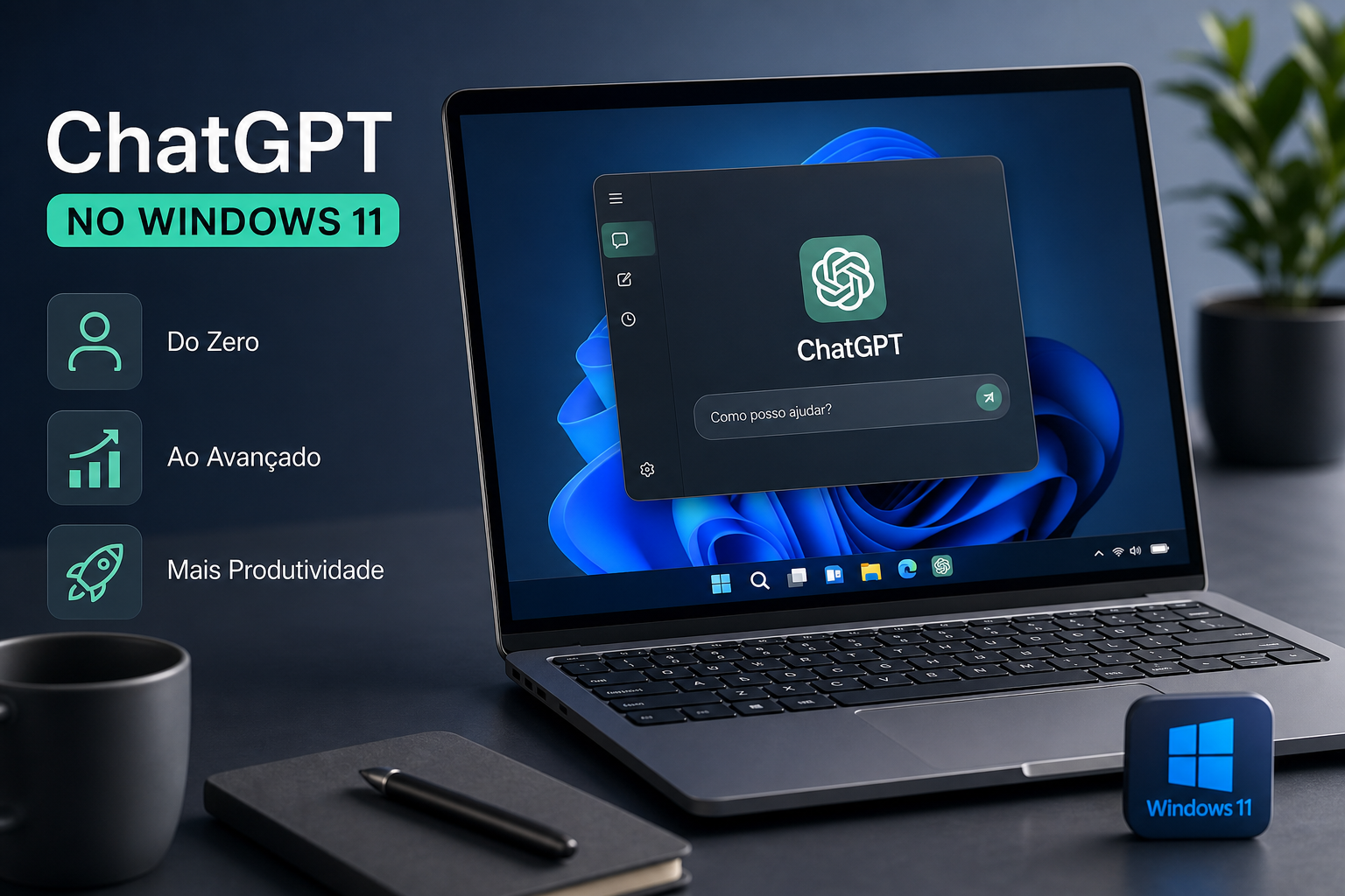Como usar o ChatGPT no Windows 11: do zero ao avançado