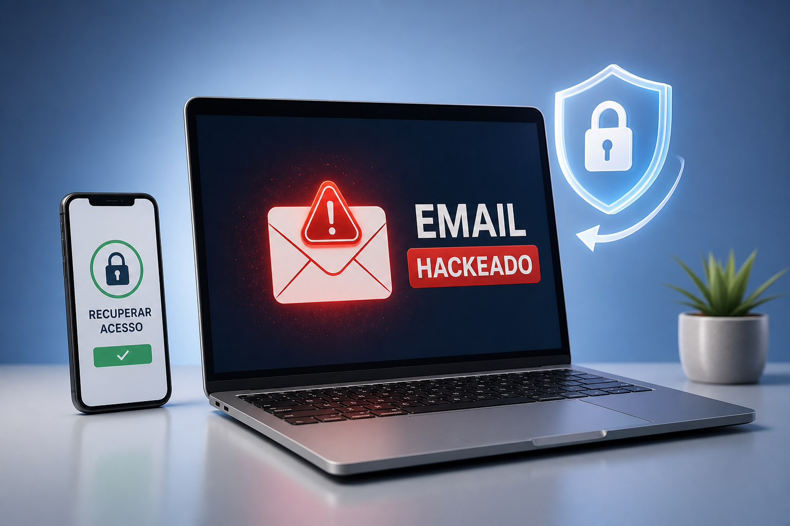 Email hackeado: o que fazer para recuperar o acesso