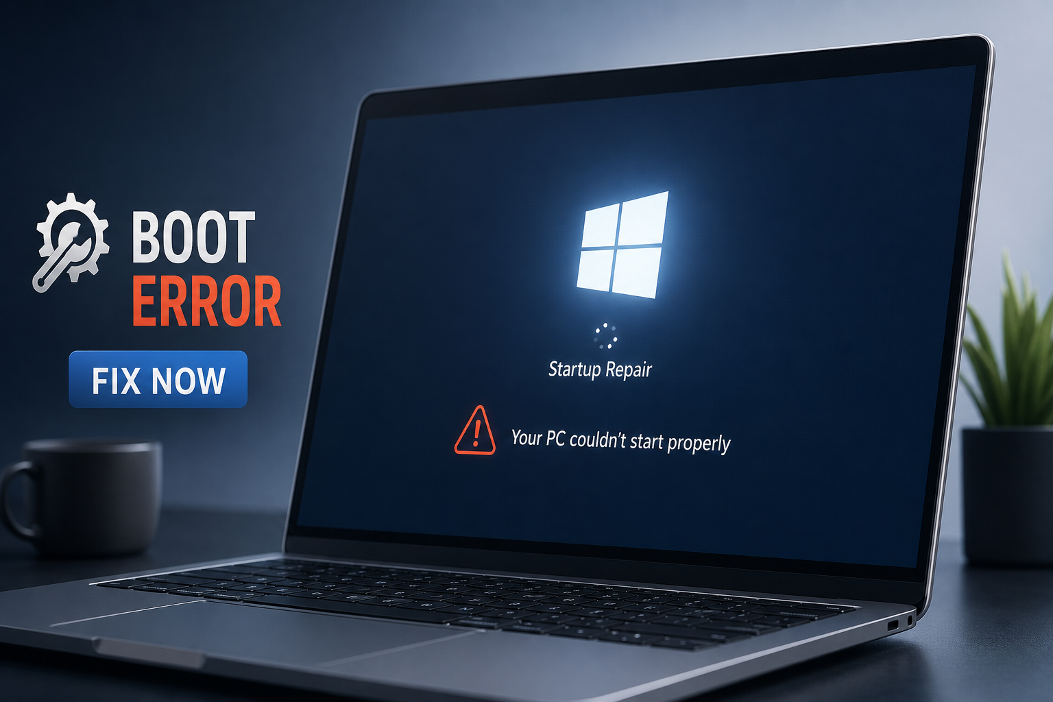 Erros de inicialização no Windows: como corrigir agora