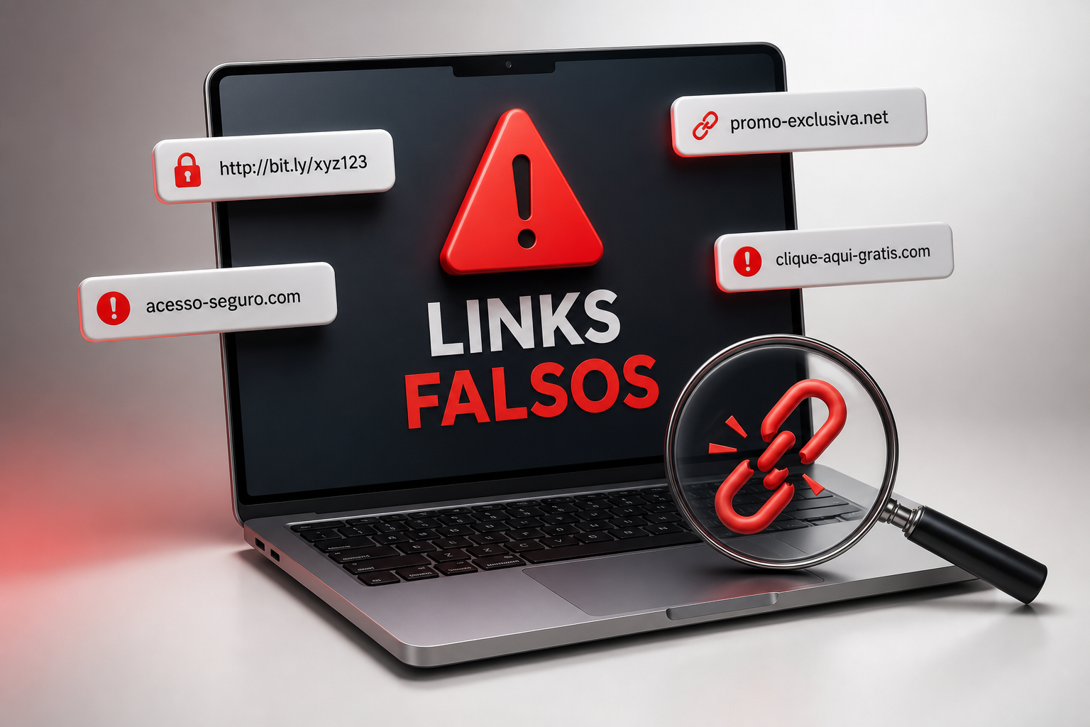 Exemplos de links falsos: 7 sinais para identificar