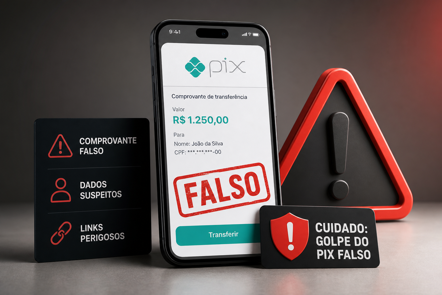 Golpe do Pix falso: 7 sinais de alerta e como agir
