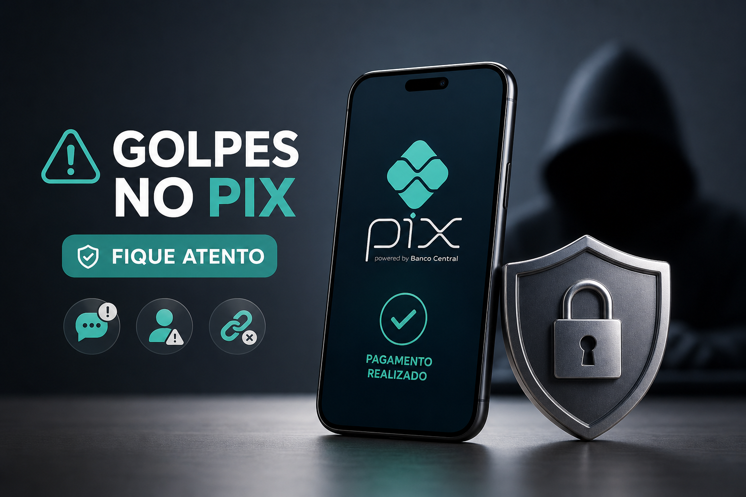 Golpes no Pix mais comuns e como se proteger agora