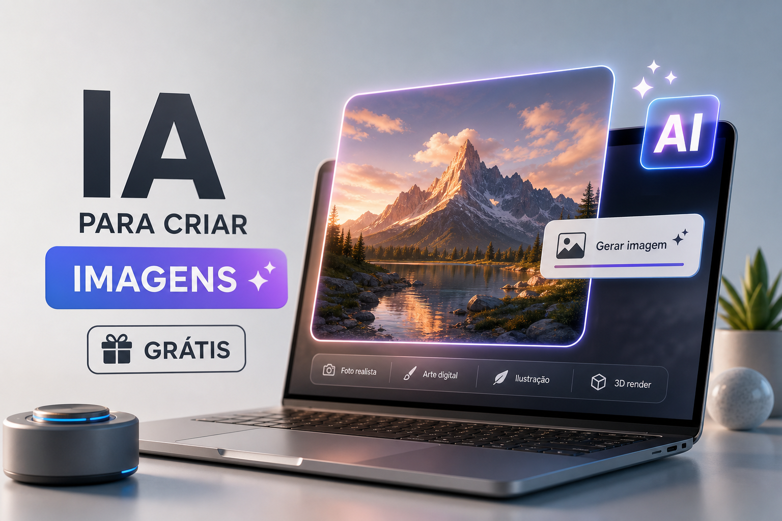 IA para criar imagens grátis: os melhores geradores de 2026