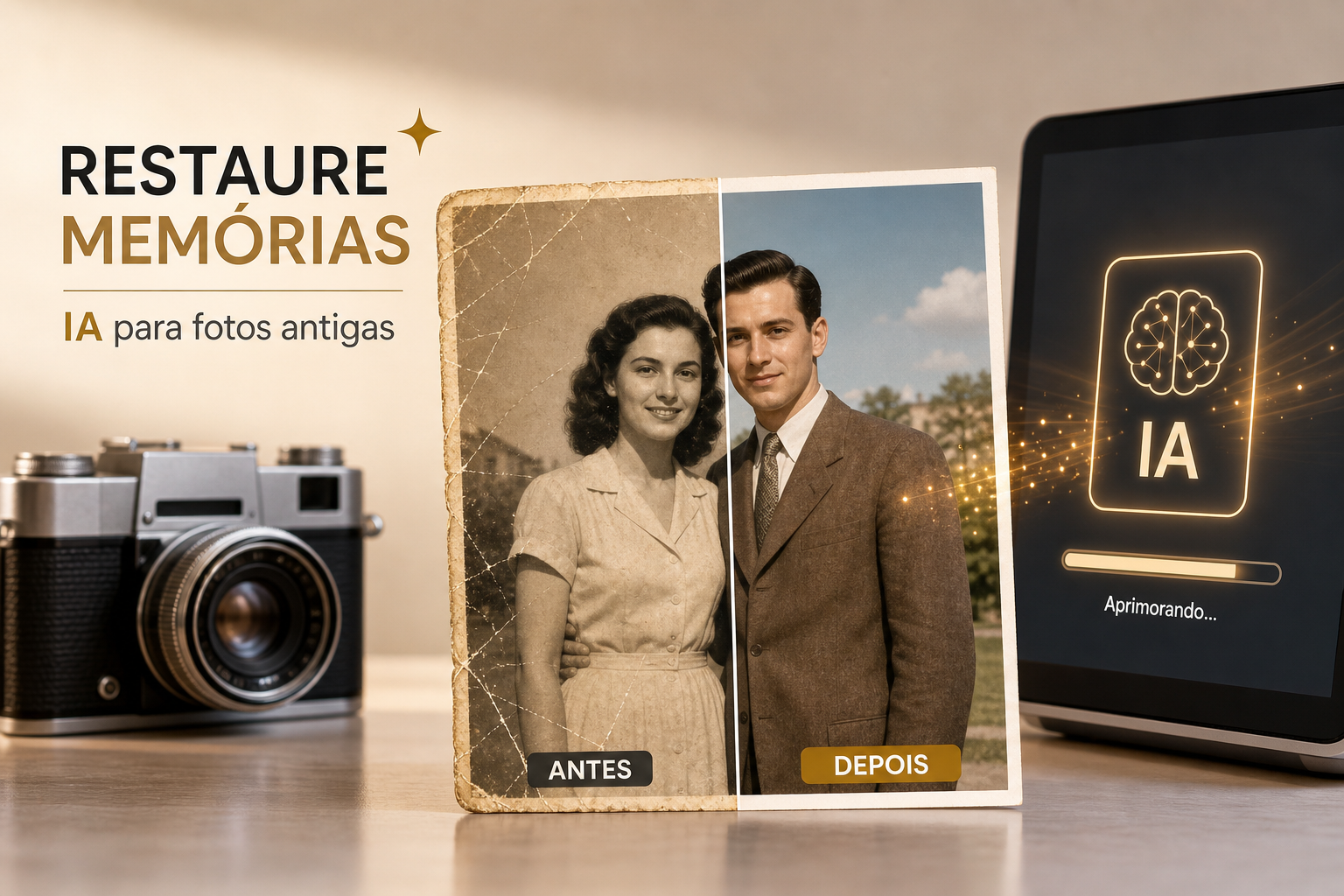 IA para melhorar fotos antigas: 10 ferramentas testadas