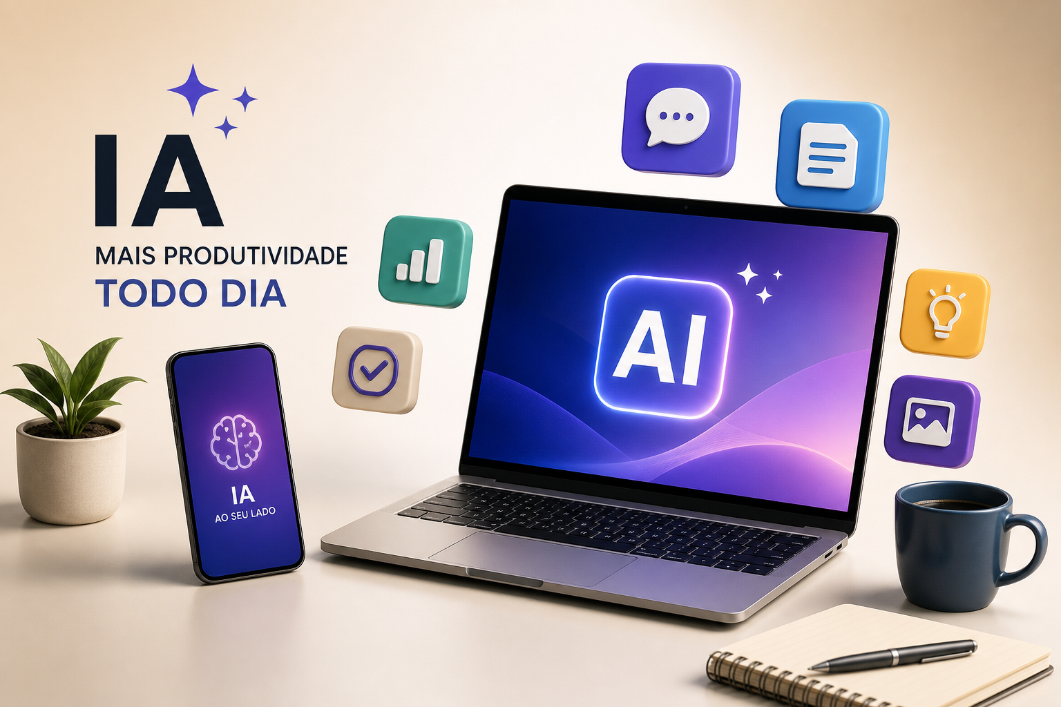 IA útil pro dia a dia: as melhores ferramentas de 2026
