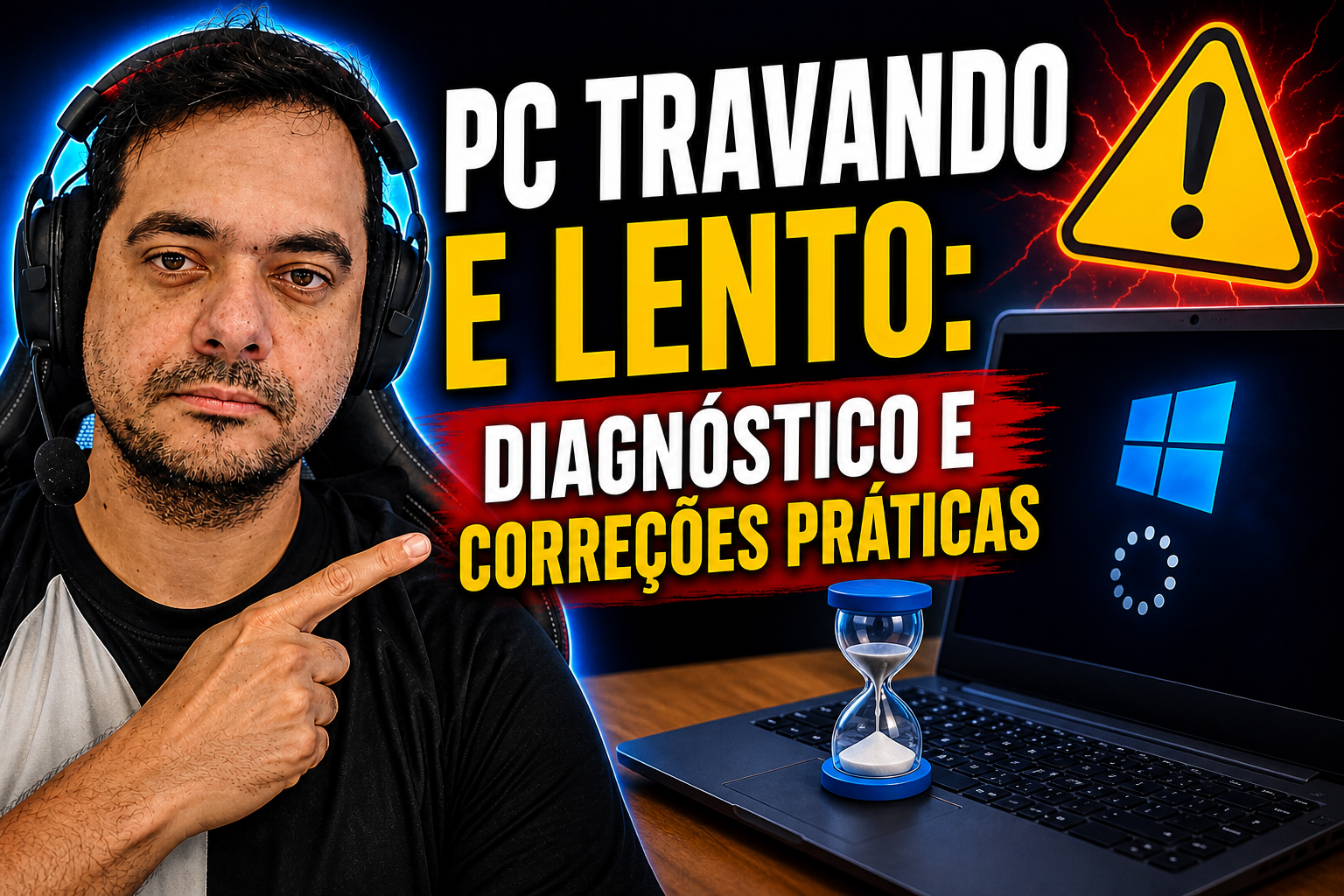 PC travando e lento: diagnóstico e correções práticas