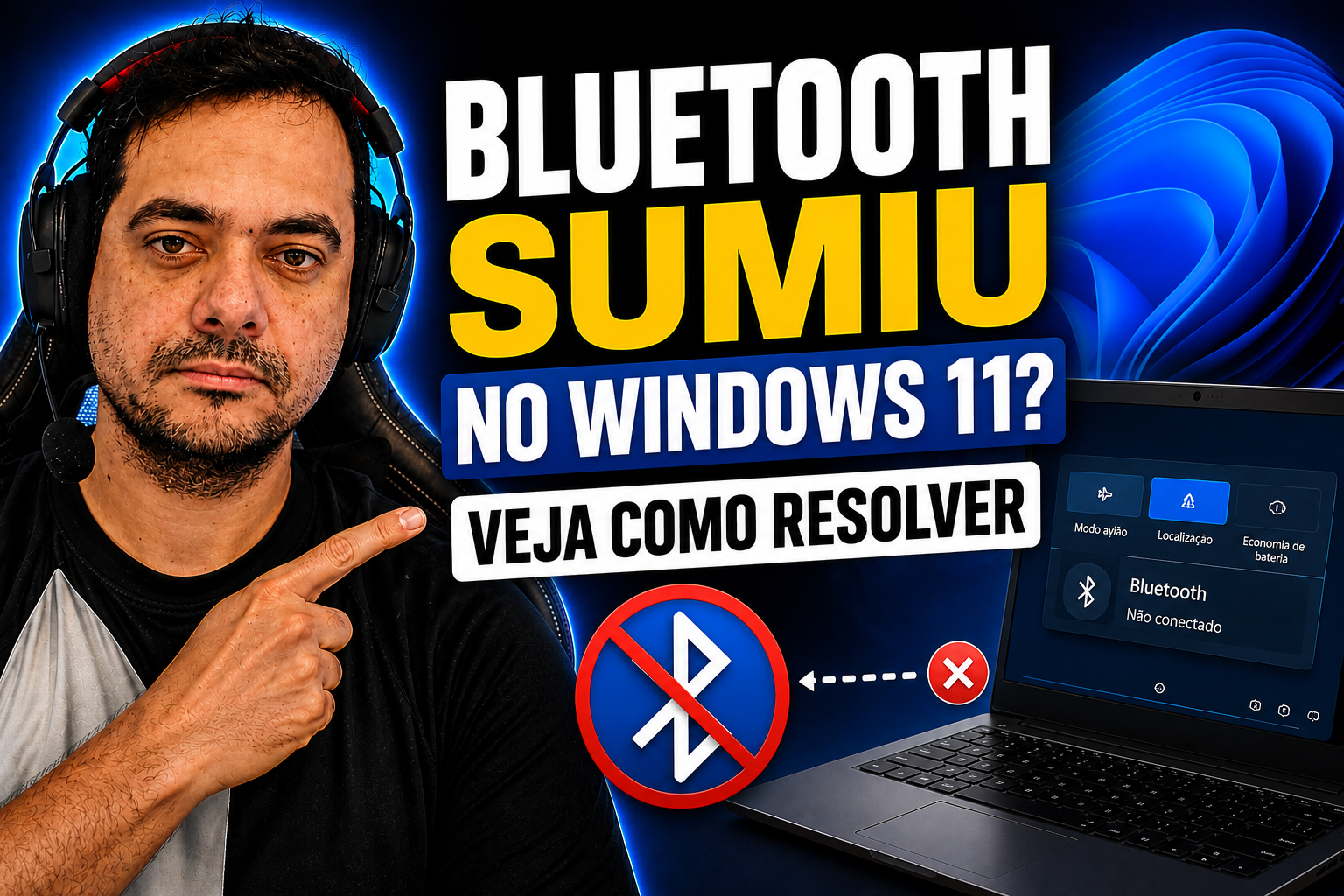 Bluetooth Sumiu no Windows 11? Veja Como Resolver