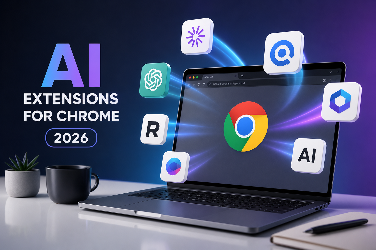Melhores extensões de IA para Chrome em 2026: guia prático