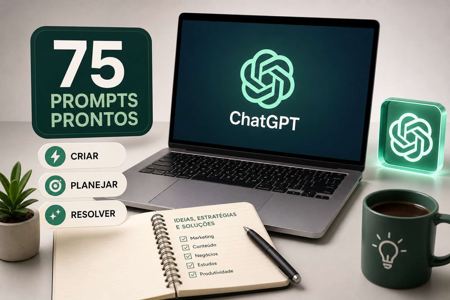 Melhores prompts para ChatGPT: guia com 75 modelos prontos