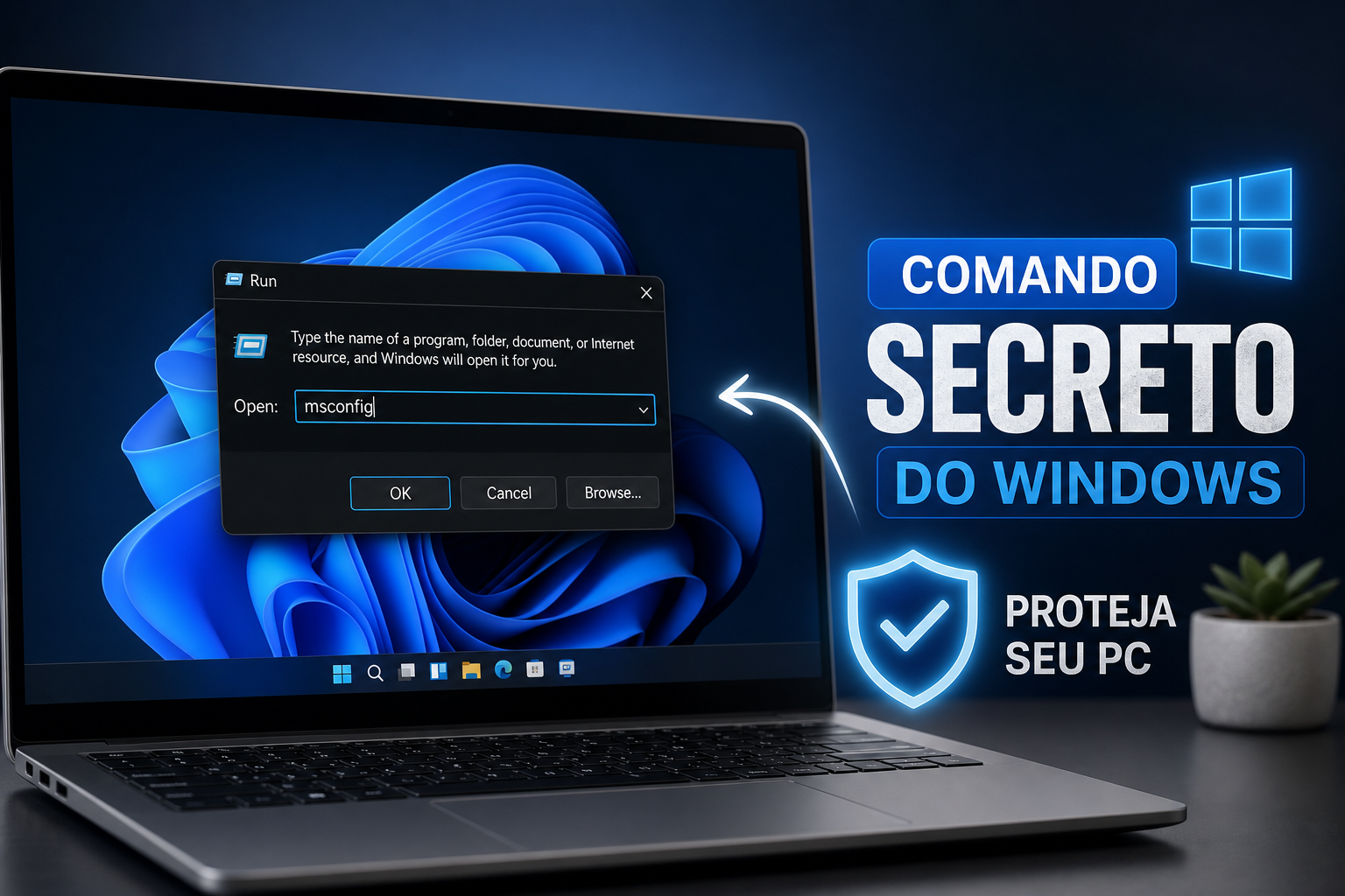 O comando escondido do Windows que pode salvar seu PC