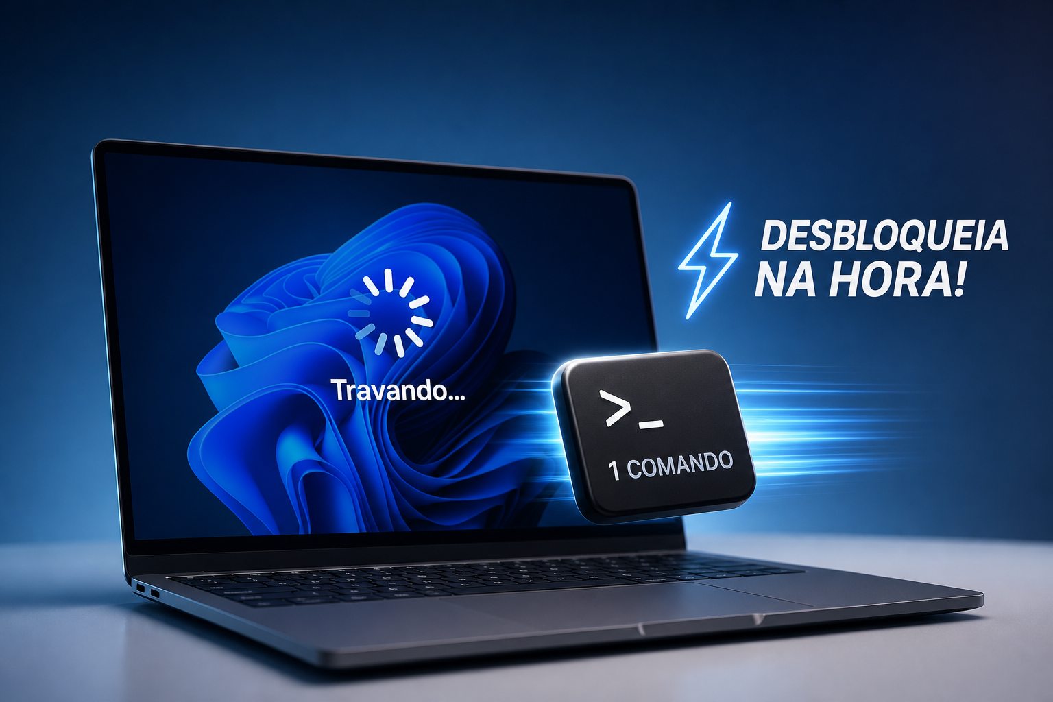 O comando que resolve travamentos no Windows em segundos