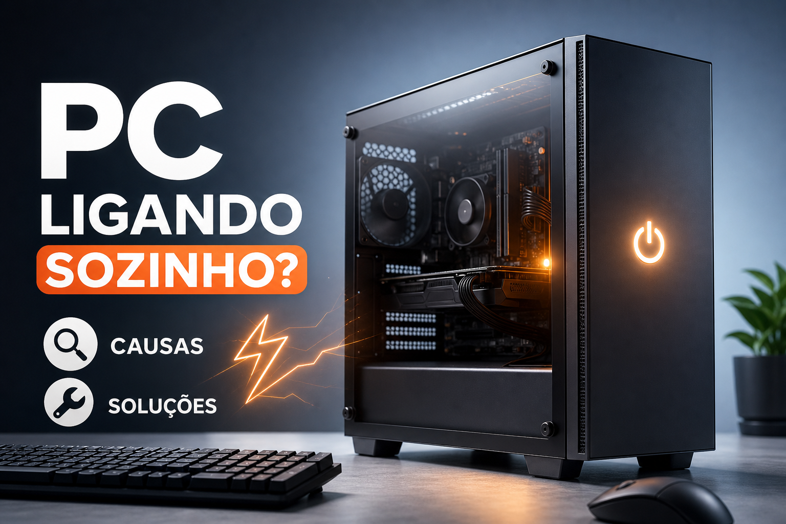 PC ligando sozinho: causas comuns e como resolver de vez