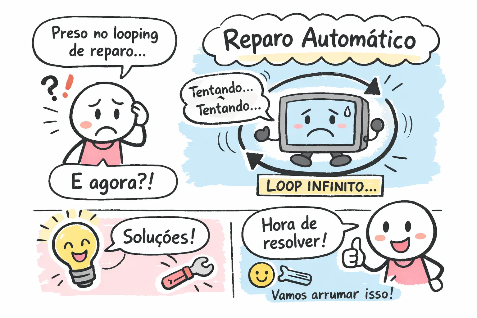 PC preso no loop de reparo automático? Veja como resolver