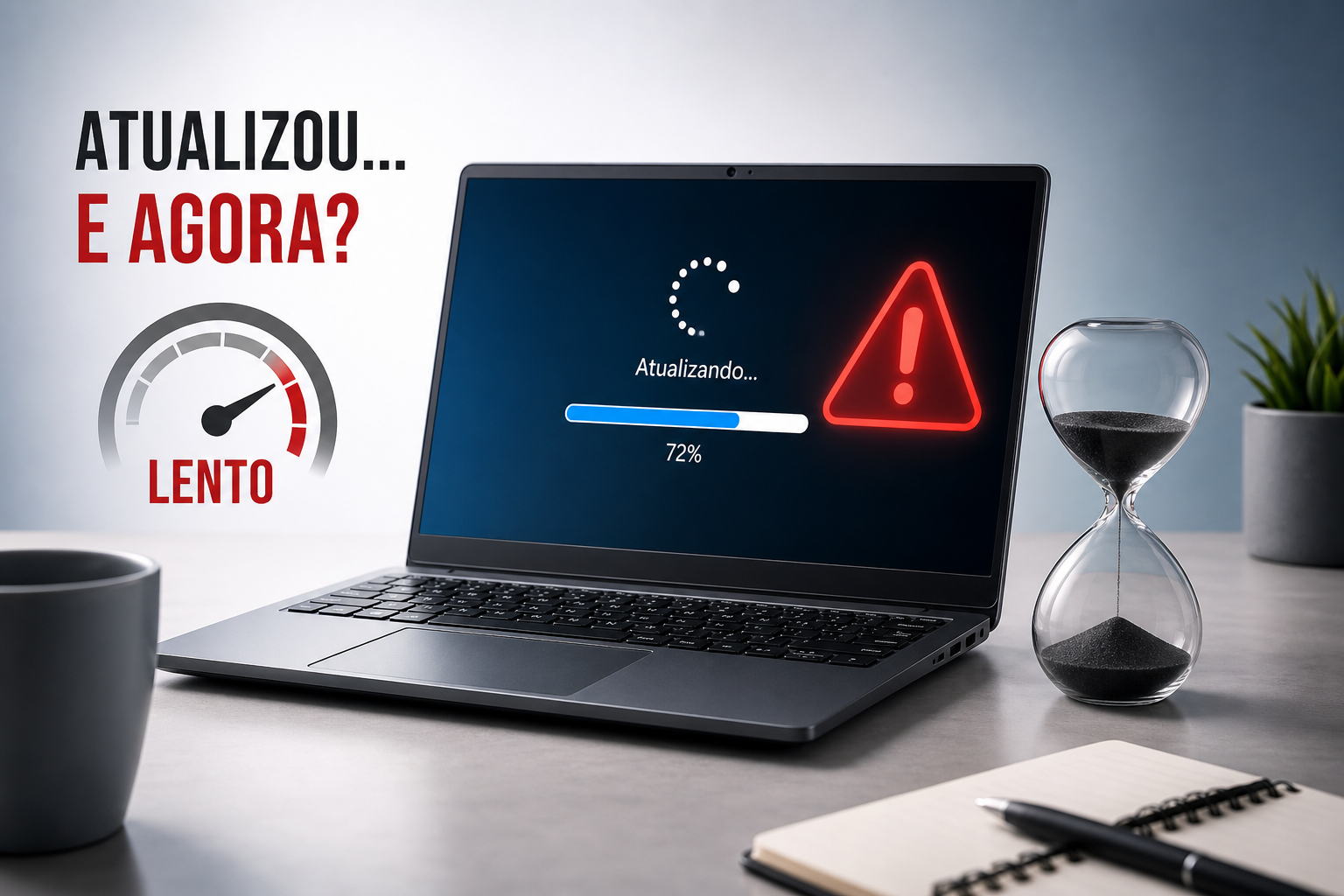 Por Que Meu PC Ficou Lento Após Atualizar?