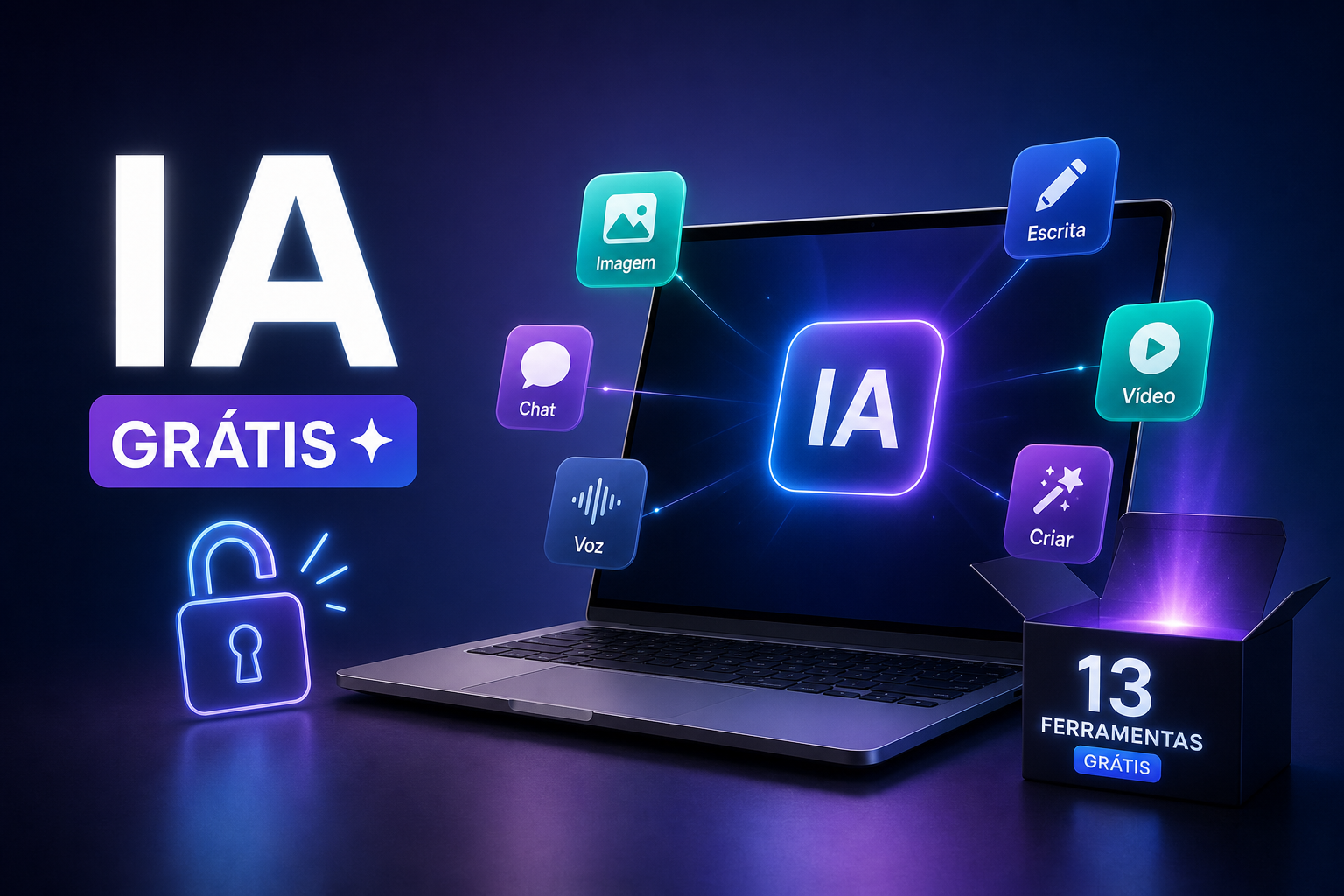 Sites de IA que ninguém conhece: 13 ferramentas grátis