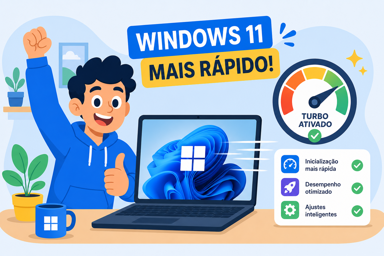 Windows 11 lento? 12 ajustes para acelerar o seu PC