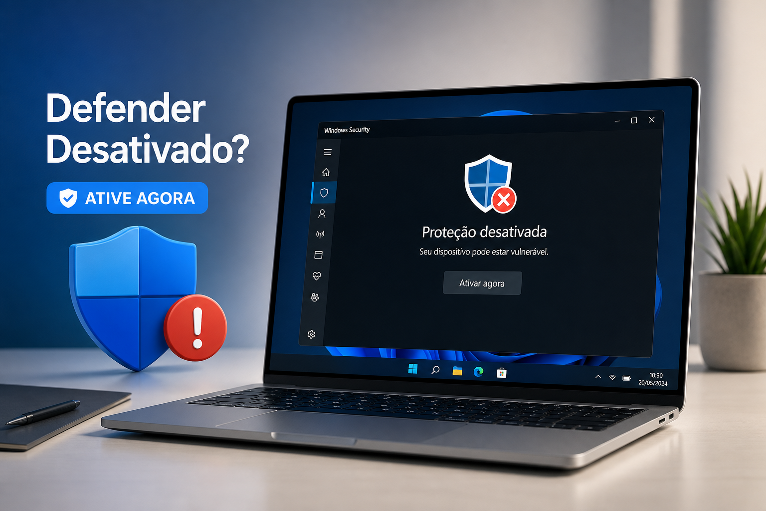 Windows Defender desativou sozinho? Como reativar agora